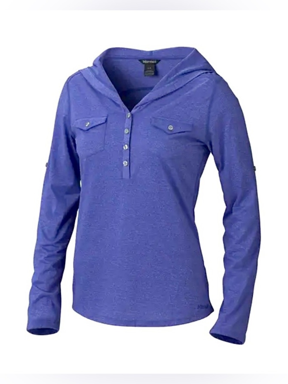 Marmot blue Laura hooded top